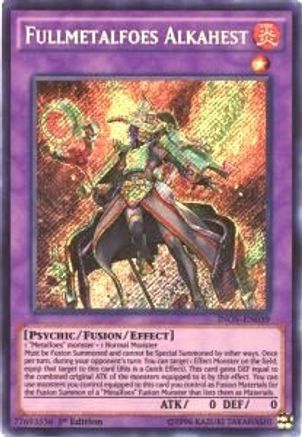 Fullmetalfoes Alkahest [INOV-EN039] Secret Rare - Trinity Hobby