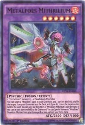 Metalfoes Mithrilium [INOV-EN040] Ultra Rare - Trinity Hobby