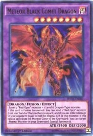 Meteor Black Comet Dragon [INOV-EN041] Ultra Rare - Trinity Hobby