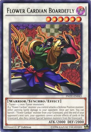 Flower Cardian Boardefly [INOV-EN043] Rare - Trinity Hobby