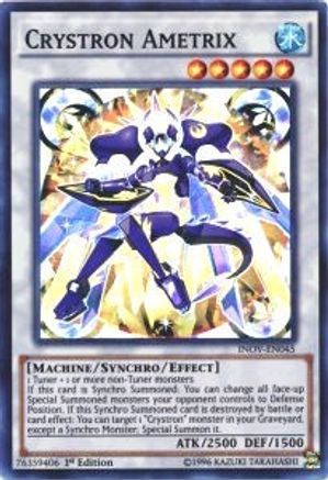 Crystron Ametrix [INOV-EN045] Super Rare - Trinity Hobby