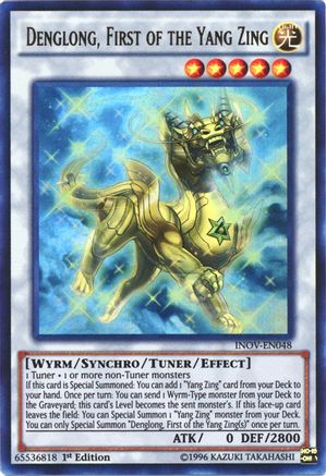Denglong, First of the Yang Zing [INOV-EN048] Ultra Rare - Trinity Hobby