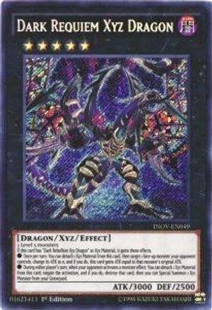 Dark Requiem Xyz Dragon [INOV-EN049] Secret Rare - Trinity Hobby