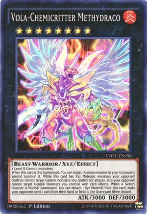 Vola-Chemicritter Methydraco [INOV-EN050] Super Rare - Trinity Hobby