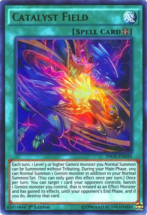 Catalyst Field [INOV-EN059] Ultra Rare - Trinity Hobby