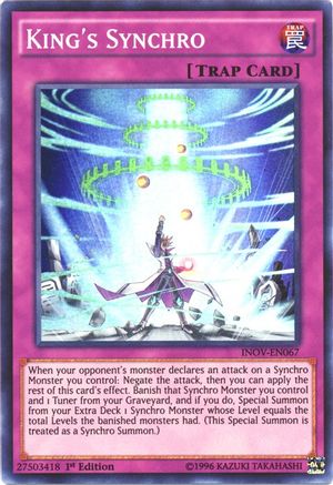 King's Synchro [INOV-EN067] Super Rare - Trinity Hobby