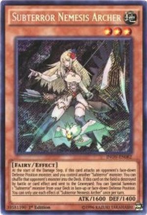 Subterror Nemesis Archer [INOV-EN082] Secret Rare - Trinity Hobby