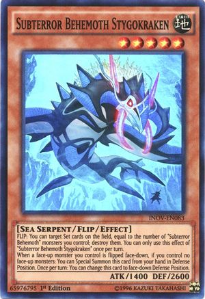 Subterror Behemoth Stygokraken [INOV-EN083] Super Rare - Trinity Hobby