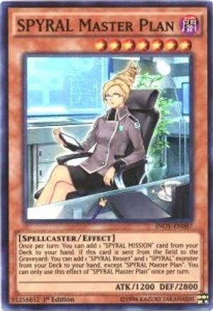 Spyral Master Plan [INOV-EN087] Super Rare - Trinity Hobby