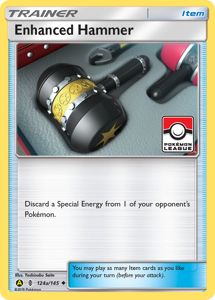 Enhanced Hammer (124a/145) (League Promo) [Sun & Moon: Guardians Rising] - Trinity Hobby