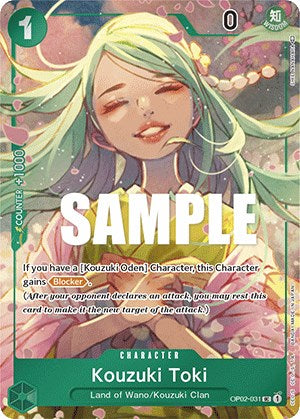 Kouzuki Toki (Box Topper) (OP02-031) - [Paramount War] Foil - Trinity Hobby