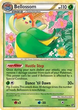 Bellossom (1/90) (Theme Deck Exclusive) [HeartGold & SoulSilver: Undaunted] - Trinity Hobby