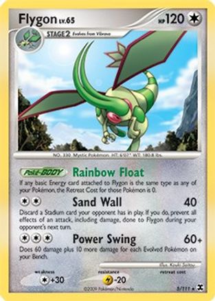 Flygon (5/111) (Theme Deck Exclusive) [Platinum: Rising Rivals] - Trinity Hobby