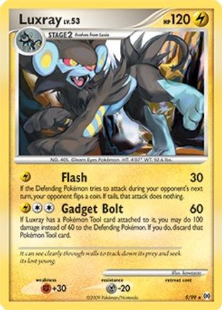 Luxray (5/99) (Theme Deck Exclusive) [Platinum: Arceus] - Trinity Hobby