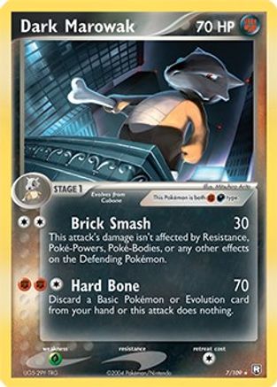 Dark Marowak (7/109) (Theme Deck Exclusive) [EX: Team Rocket Returns] - Trinity Hobby