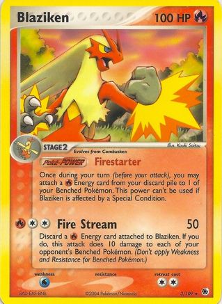 Blaziken (3/109) [EX: Battle Stadium] - Trinity Hobby