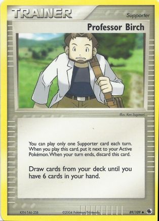 Professor Birch (89/109) [EX: Battle Stadium] - Trinity Hobby