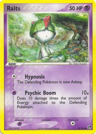 Ralts (74/100) [EX: Battle Stadium] - Trinity Hobby