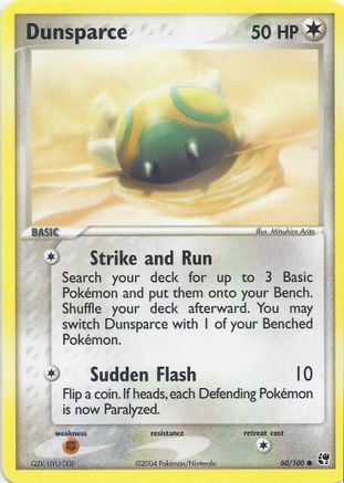 Dunsparce (60/100) [EX: Battle Stadium] - Trinity Hobby