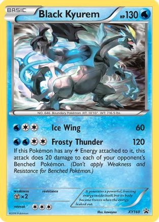 Black Kyurem (XY160) [XY: Black Star Promos] - Trinity Hobby