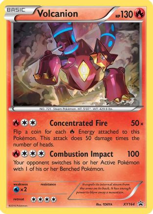 Volcanion (XY164) [XY: Black Star Promos] - Trinity Hobby