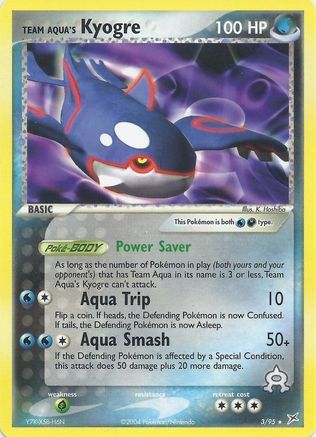 Team Aqua's Kyogre (3/95) (Theme Deck Exclusive) [EX: Team Magma vs Team Aqua] - Trinity Hobby
