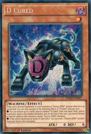 D Cubed [DESO-EN007] Secret Rare - Trinity Hobby