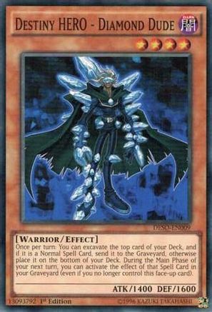 Destiny HERO - Diamond Dude [DESO-EN009] Super Rare - Trinity Hobby