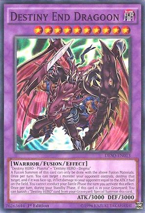 Destiny End Dragoon [DESO-EN013] Super Rare - Trinity Hobby