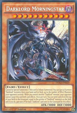 Darklord Morningstar [DESO-EN029] Secret Rare - Trinity Hobby