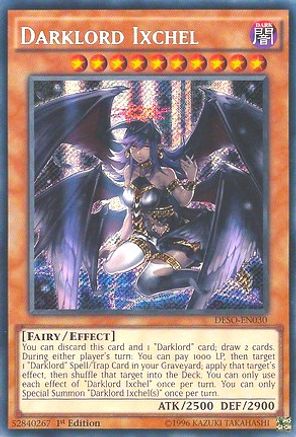 Darklord Ixchel [DESO-EN030] Secret Rare - Trinity Hobby