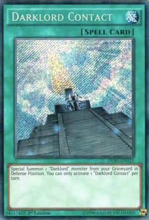 Darklord Contact [DESO-EN035] Secret Rare - Trinity Hobby