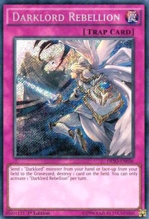 Darklord Rebellion [DESO-EN036] Secret Rare - Trinity Hobby