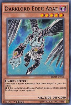 Darklord Edeh Arae [DESO-EN040] Super Rare - Trinity Hobby