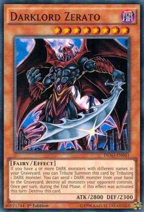 Darklord Zerato [DESO-EN041] Super Rare - Trinity Hobby