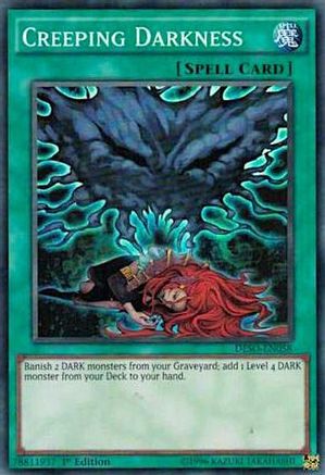 Creeping Darkness [DESO-EN058] Super Rare - Trinity Hobby