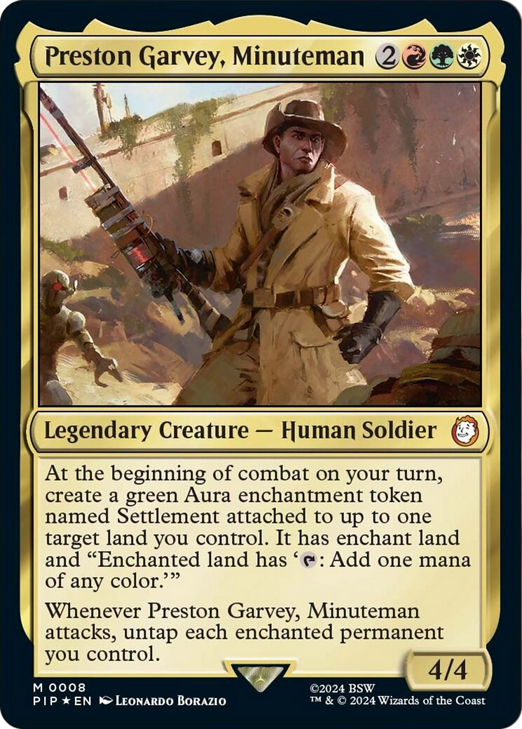 Preston Garvey, Minuteman [Fallout] - Trinity Hobby