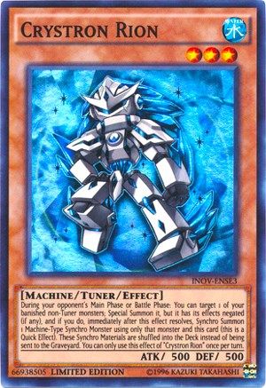 Crystron Rion [INOV-ENSE3] Super Rare - Trinity Hobby