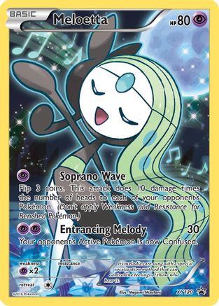Meloetta (XY120) [XY: Black Star Promos] - Trinity Hobby