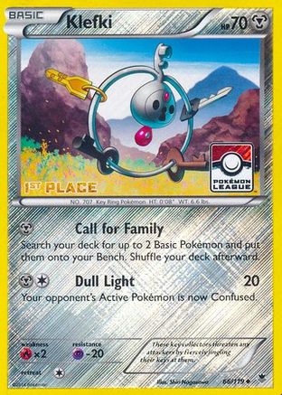 Klefki (66/119) (League Promo 1st Place) [XY: Phantom Forces] - Trinity Hobby