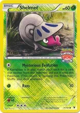 Shelmet (11/101) (Championship Staff Promo) [League & Championship Cards] - Trinity Hobby