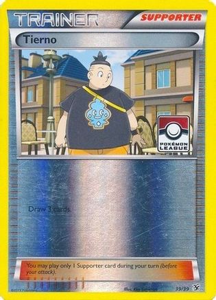 Tierno (39/39) (League Promo) [XY: Kalos Starter Set] - Trinity Hobby