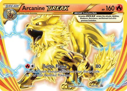 Arcanine BREAK (XY180) [XY: Black Star Promos] - Trinity Hobby
