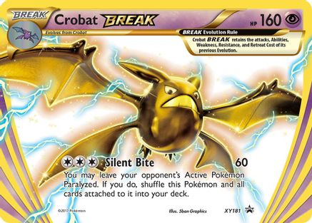Crobat BREAK (XY181) [XY: Black Star Promos] - Trinity Hobby