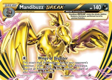 Mandibuzz BREAK (XY182) [XY: Black Star Promos] - Trinity Hobby