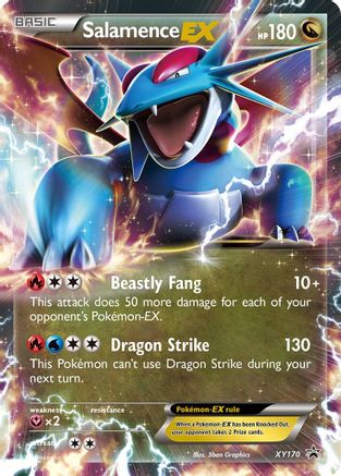 Salamence EX (XY170) [XY: Black Star Promos] - Trinity Hobby