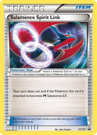 Salamence Spirit Link (XY172) [XY: Black Star Promos] - Trinity Hobby