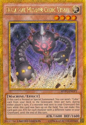 Duza the Meteor Cubic Vessel [MVP1-ENGV1] Gold Secret Rare - Trinity Hobby