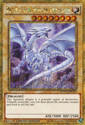 Blue-Eyes White Dragon [MVP1-ENGV4] Gold Secret Rare - Trinity Hobby