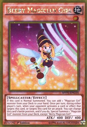 Berry Magician Girl [MVP1-ENG14] Gold Rare - Trinity Hobby